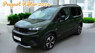 New Peugeot Rifter 2024 Interior and Exterior Details [upl. by Svirad]