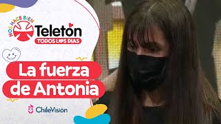 ¡LECCIÓN DE VIDA La increíble historia de superación de Antonia Soto en Teletón 2023 [upl. by Coridon89]