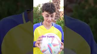 Football Team Challenge  Heidi and Zidane vs Jason Vlogs ⚽️ [upl. by Rim]