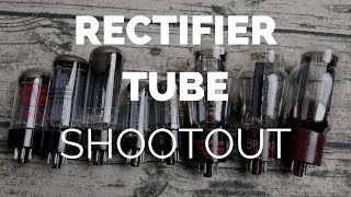 Comparison Tube Rectifier Shootout 5U4GB GZ34 5R4GY 5Y3S [upl. by Esirahc128]