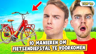 10 MANIEREN OM FIETSENDIEFSTAL TE VOORKOMEN [upl. by Barstow889]