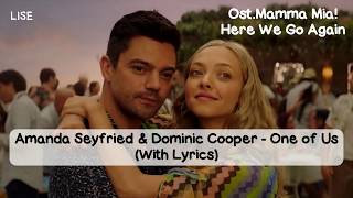 Mamma Mia Here We Go Again  One of Us Lyrics Video [upl. by Eerej]