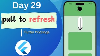 Flutter pull to refresh  Refresh Indicator [upl. by Flo]