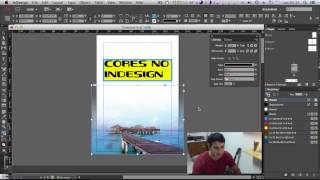 Curso de INDESIGN CC  Trabalhando com Cores no Indesign 15 [upl. by Adniroc567]