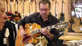 Acoustic Archtop Jam Session here at Normans Rare Guitars [upl. by Bruckner]