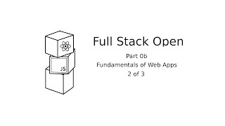 Full Stack Open Part 0b 2 of 3 [upl. by Adnylem]