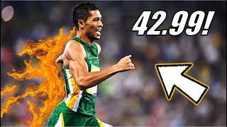 The UNBREAKABLE 400 Meter WORLD RECORD  The Untold Story Of Wayde Van Niekerks UNTOUCHABLE Race [upl. by Lanod416]