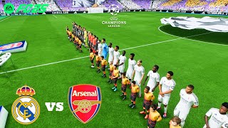 FC25 Real Madrid vs Arsenal champions league group stage [upl. by Annaohj]