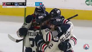 IceHogs Highlights IceHogs vs Admirals 112523 [upl. by Nueormahc]