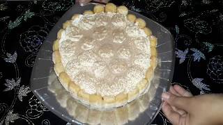 Tiramisu sans oeufs sans 😍😍😍😍😍تيراميسوا بدون بيض بدون قهوة بشكل ومذاق مختلف [upl. by Htebasyle]