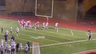 Buttes Karson Pumnea scores on a 3yard burst against Missoula Hellgate [upl. by Aronas]