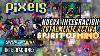 Ya se integraron los MIMOs Nuevos NFTs en Pixels [upl. by Cassey]