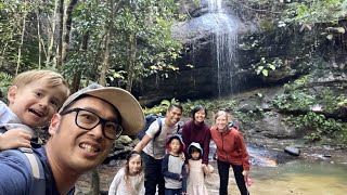 Leura Cascades Waterfall Walk Blue Mountains [upl. by Lyrej]