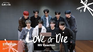 CRAVITY 크래비티 Love or Die MV Reaction Love or Die MV 리액션 [upl. by Treborsemaj742]