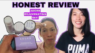 ADORN REJUVENATING SET MY HONEST REVIEW acne [upl. by Huttan]