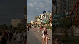 Batumi new boulevard beach batumi georgia travel [upl. by Eirrem]