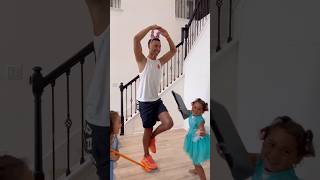 Cuando eres papá de niñas 🩰🤣 shorts parents comedy daughter funny [upl. by Rosdniw]