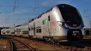 Régio 2N Bombardier TER Aquitaine SNCF New Train [upl. by Artep]