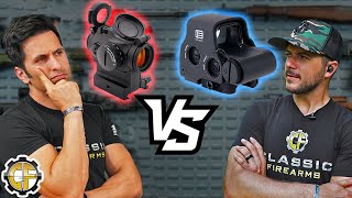 Eotech EXPS3 vs Aimpoint T2 [upl. by Ayotel]