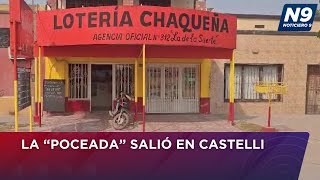 LA “POCEADA” SALIÓ EN CASTELLI  NOTICIERO 9 [upl. by Girard]