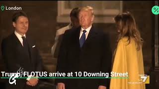 Laudio esclusivo di Conte e Trump a Londra [upl. by Sidman362]