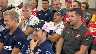 Inside The F1 Drivers Briefing  2017 US Grand Prix [upl. by Waly746]