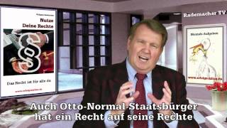 Setzen Sie Ihre Rechte durch [upl. by Roumell]