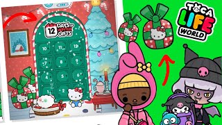 🎁NUEVO CALENDARIO ADVIENTO Y REGALOS GRATIS EN TOCA LIFE WORLD karola20 [upl. by Olivette]