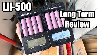 Liitokala Lii 500 Review Long Term Battery Charger Capacity Tester Revisited [upl. by Aihsyn]