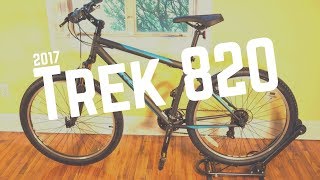 2017 Trek 820 Mountain Bicycle  Feature overview [upl. by Laszlo349]