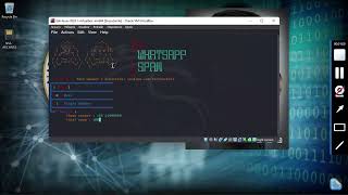 Spam WhatsApp  Enviando Mensagem Spam com Kali Linux [upl. by Nailimixam75]