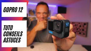 Gopro 12  Tuto astuces conseils réglages menus appli Quick [upl. by Letnwahs]