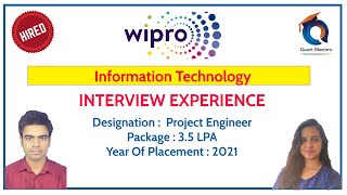 WIPRO NLTH2021  Complete Interview Experience  All Rounds Covered  IT Student wiprointerview [upl. by Nichy111]