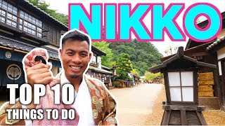 Top 10 Things to DO in NIKKO Japan  WATCH BEFORE YOU GO  Onsen Paradise [upl. by Nahsin]