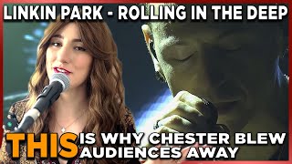 Was Chester REALLY that good Linkin Park quotRolling in The Deepquot Analysis by Vocal Coach [upl. by Lynus]