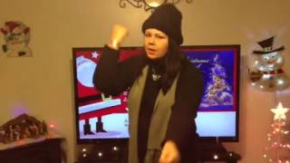 Asl song Have Holly Jolly Christmas [upl. by Notlil824]