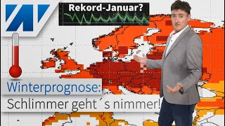 Totalausfall RekordJanuar erwartet NOAAs MildwinterPrognose läuft nach Plan Kaum Schnee [upl. by Lednam650]