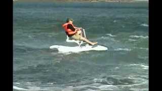 itBikes  Pedal Boat  Water Bike  Rough Water [upl. by Stephanus]