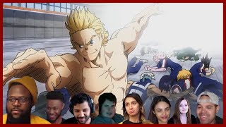 Mirio vs Class 1A REACTION MASHUP  Boku No Hero Season 3 EP 25 Animes Center [upl. by Henn]