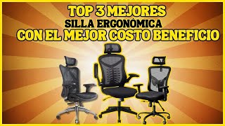 TOP 3 SILLA ERGONÓMICA Con el Mejor Calidad y costo Beneficio Para Comprar [upl. by Mihsah]