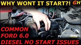 Ford 60 Common No Start Problems [upl. by Clinton]