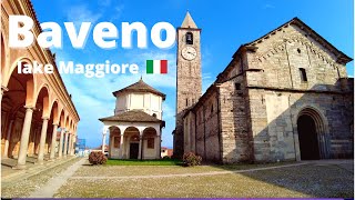 BavenoItaly 4k walking tour lake Maggiore and history [upl. by Hendon]