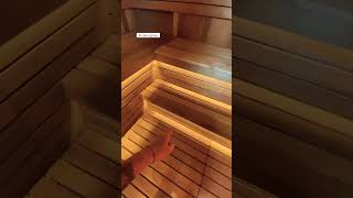 сауна саунадома sauna дизайн ремонт design стройка вагонка shorts building такаяработа [upl. by Aiciruam]