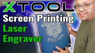 How To Use The XTool Screen Printing Kit To Print TShirts At Home [upl. by Aicirtak]