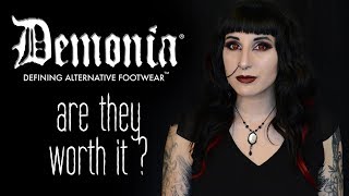 Is it worth it Demonia boots [upl. by Eirrac]