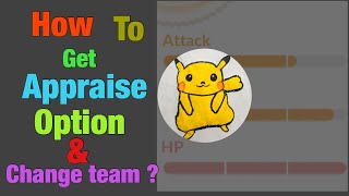 Why I can’t check appraisal how to check IVs Pokemon Go Hindi [upl. by Kinny]