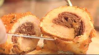 Easy Stuffed Chicken Recipe with Pastrami [upl. by Vigen269]