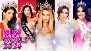 MISS WORLD 2024  Final Top 10 [upl. by Akinyt]