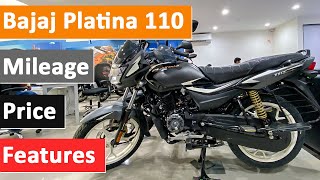 Bajaj Platina 110 2022  Platina  Bajaj Platina 110 BS6 Review [upl. by Yona915]