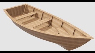 Autodesk Inventor  Part I  Design of a small Boat [upl. by Fernandina]